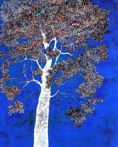 Art work by Bhaskar Rao, Landscape Artist